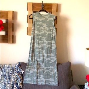 Mid length camp dress